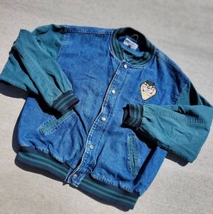 Genus taz Varsity Bomber Style Jacket